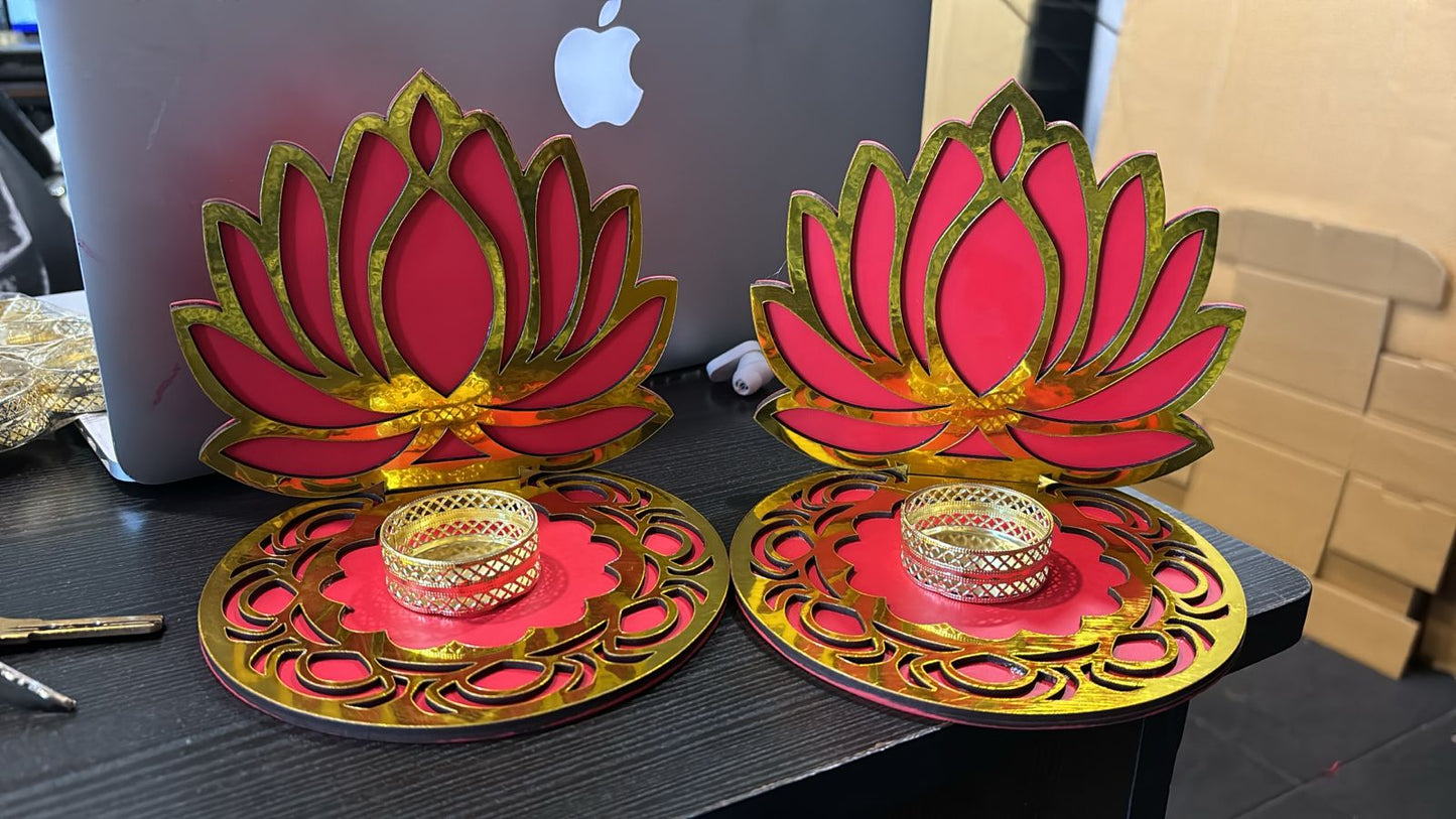 Lotus Tea Light Holder